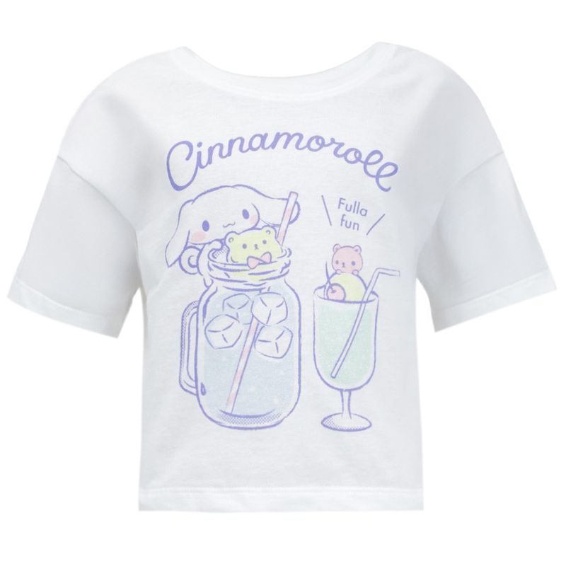 Blusa-blanca-con-estampado-de-Hello-Kitty-para-niña-104863571