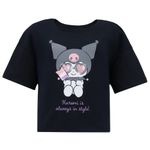 Blusa-negra-con-estampado-de-Hello-Kitty-para-niña-104864345