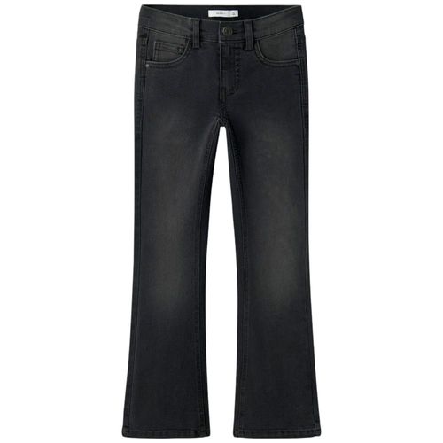 Jeans gris lavado para niña