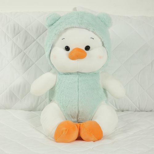 Cojín infantil pato verde 45cm