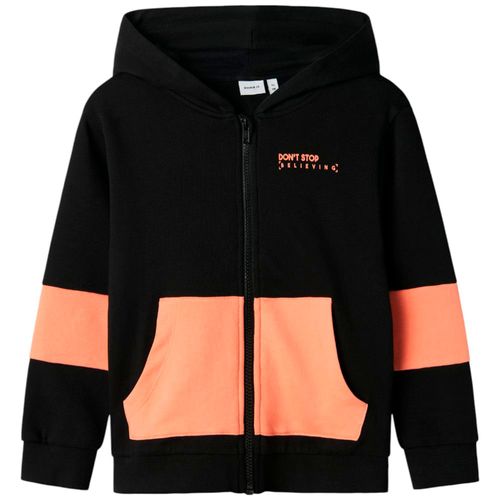 Sudadera bicolor sólido para niño