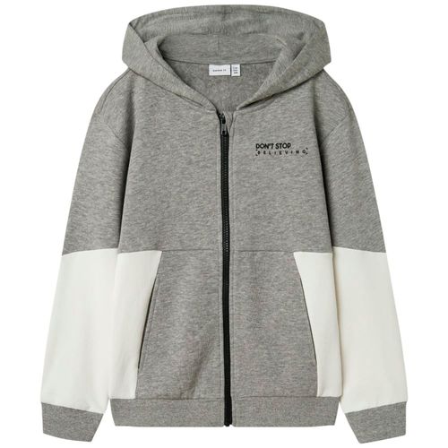 Sudadera bicolor sólido para niño