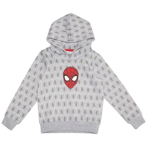 Sudadera gris con estampado Spider Man para niño