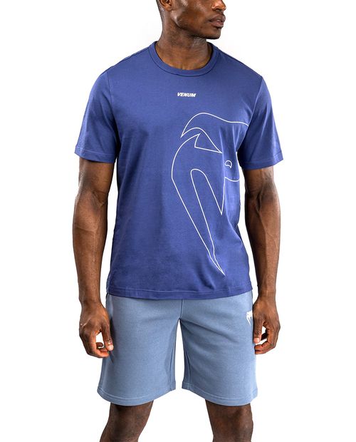 Camiseta deportiva Venum giant connect azul para hombre