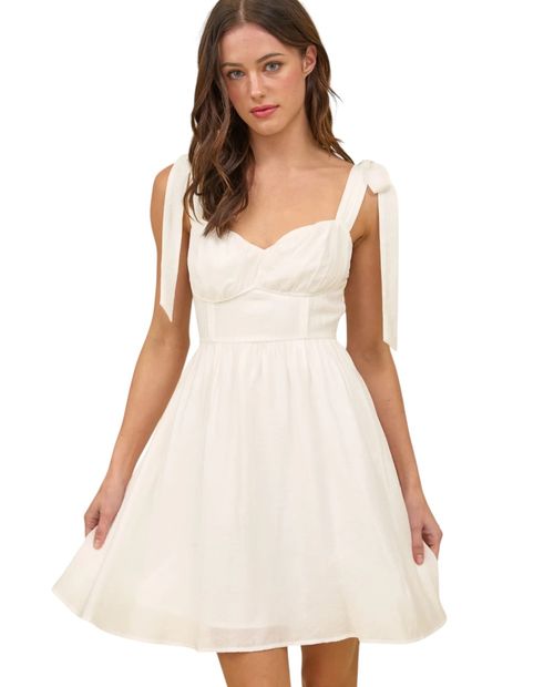 Vestido Mine casual de tirantes para mujer