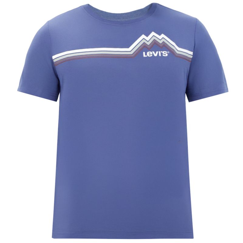 Camiseta-azul-con-estampado-para-niño-104797157