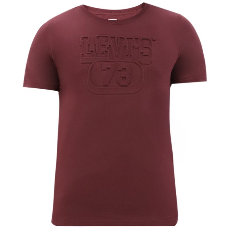 Camiseta-roja-con-estampado-para-niño-104797161