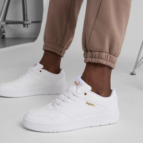 Zapato deportivo casual Puma Court Classic blanco para hombre