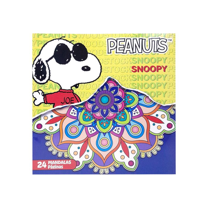 Libro-para-colorear-mandalas-de-Peanuts