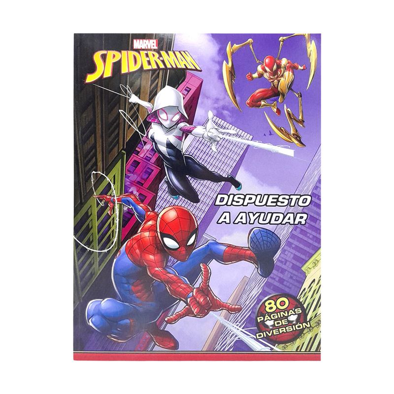 Libro-para-colorear-de-Spider-Man