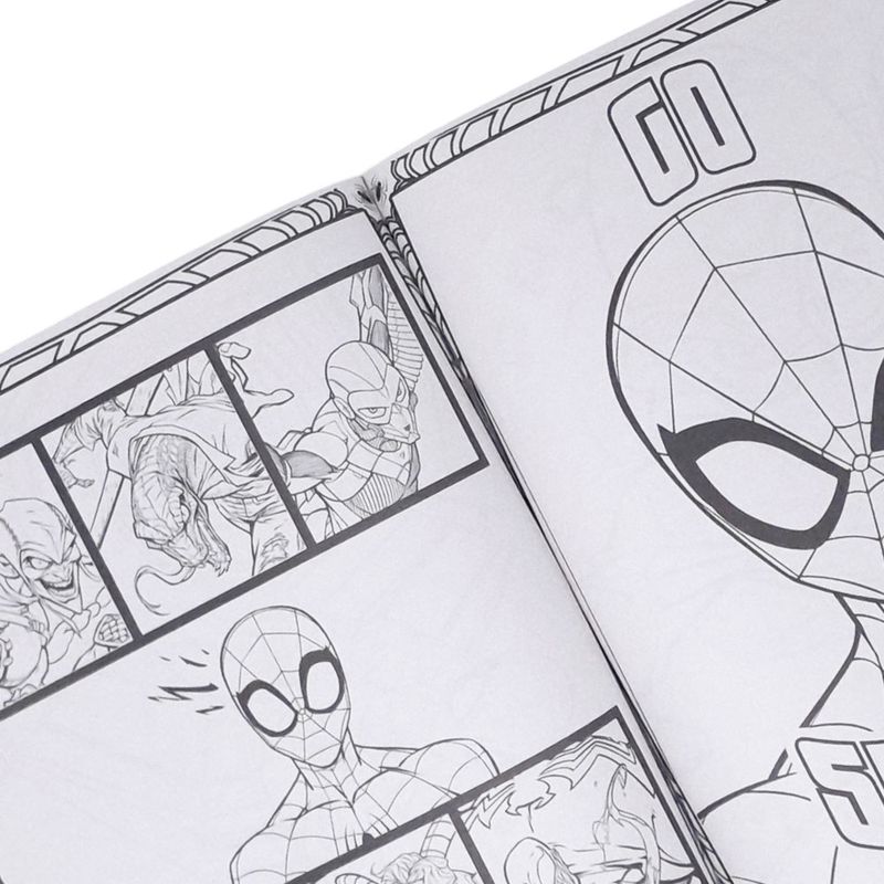 Libro-para-colorear-de-Spider-Man