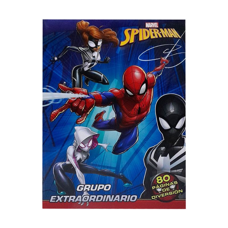 Libro-para-colorear-de-Spider-Man