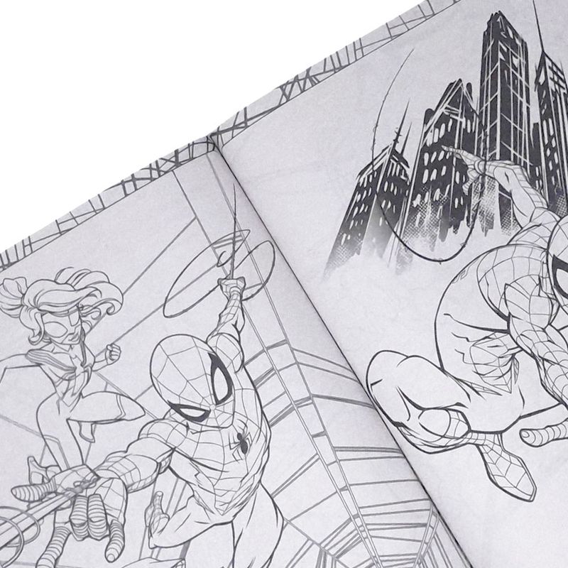 Libro-para-colorear-de-Spider-Man