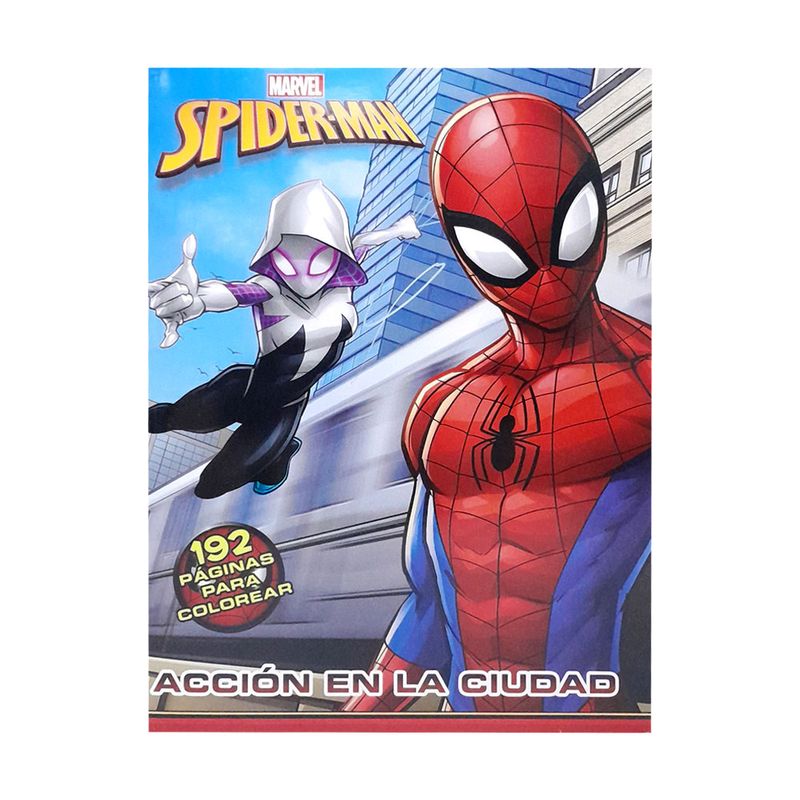 Libro-para-colorear-de-Spider-Man