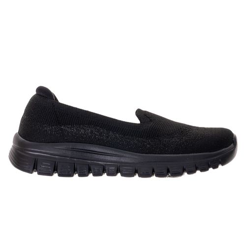 Zapato casual Skechers Graceful color negro para mujer