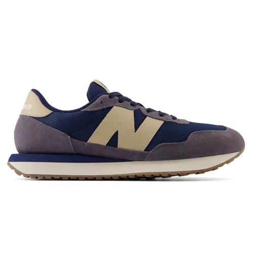 Zapato New Balance 237 deportivo casual azul para hombre
