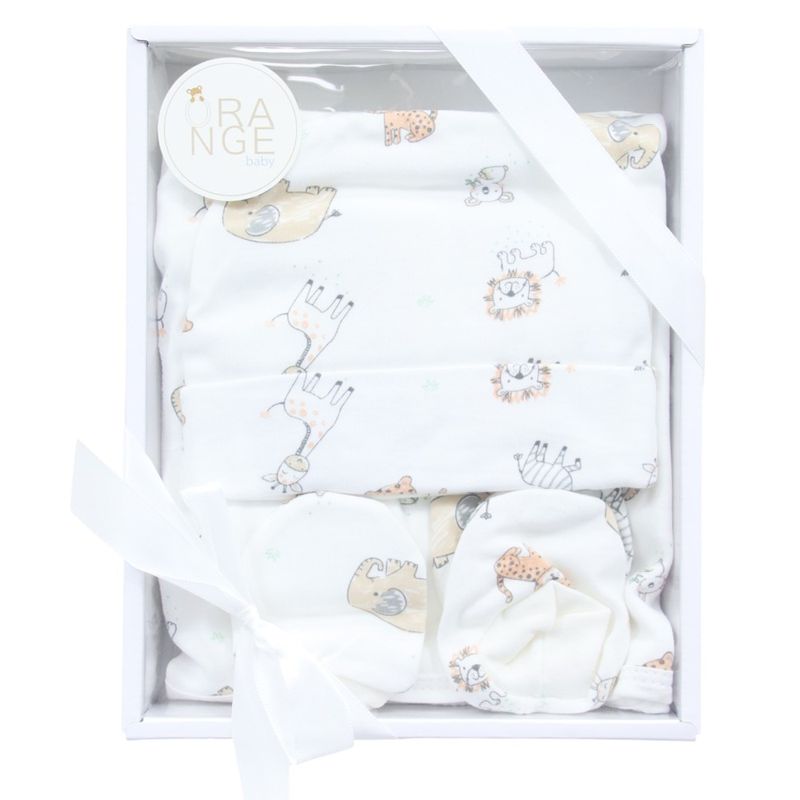 Set-de-regalo-4-piezas-blancas-con-estampado-para-bebe-niño-104556629