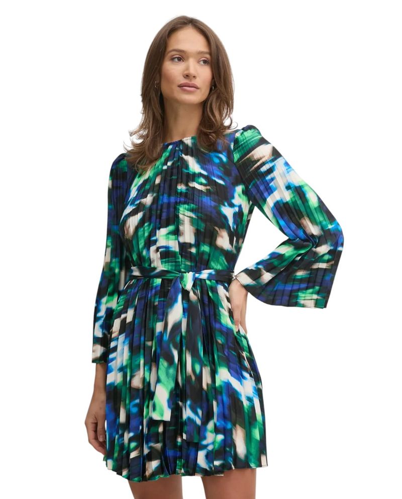 104861220-Vestido-DKNY-casual-estampado-manga-larga-para-mujer