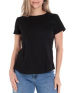104790372-Camiseta-Nicolle-negra-manga-corta-para-mujer