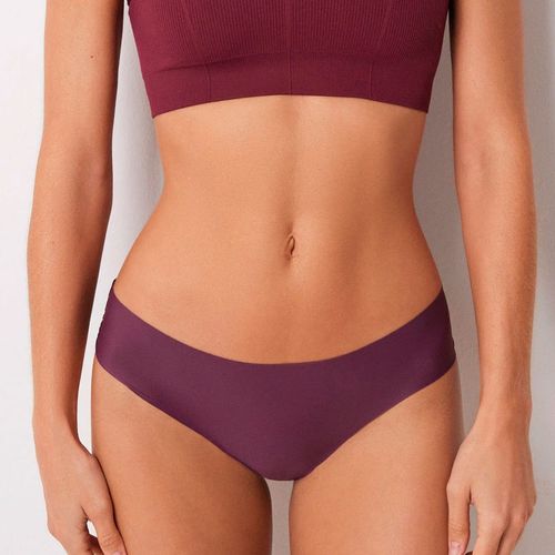 Panti Women Secret morado de cintura media para mujer