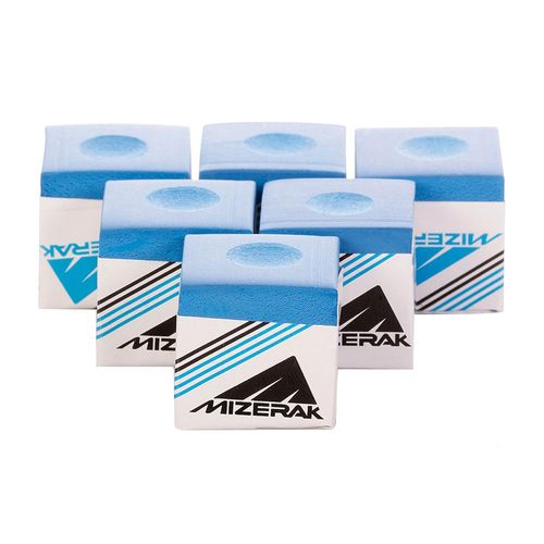 Set de tiza para taco de billar Mizerack 6 piezas