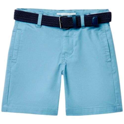 Short celeste sólido para niño