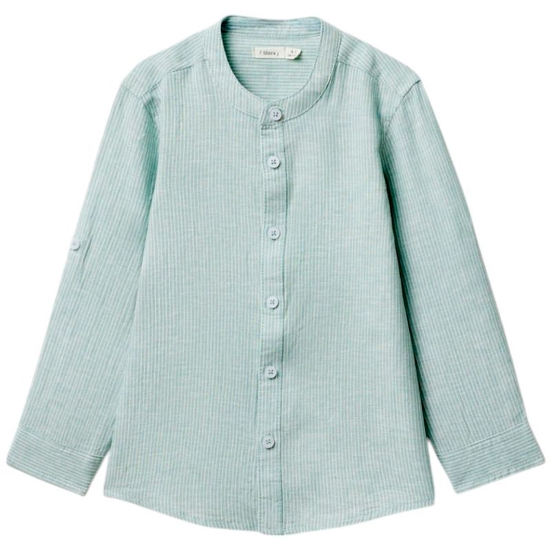 Camisa-bicolor-a-rayas-para-niño-104874823