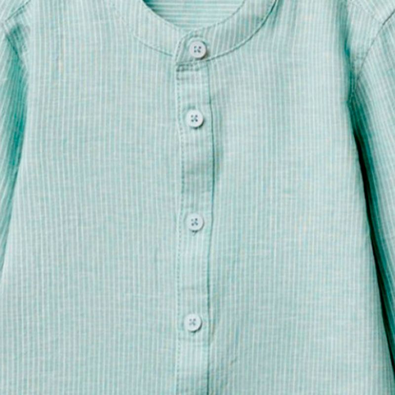Camisa-bicolor-a-rayas-para-niño-104874823