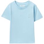 Camiseta-celeste-solido-para-niño-104874869