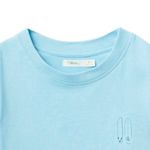 Camiseta-celeste-solido-para-niño-104874869