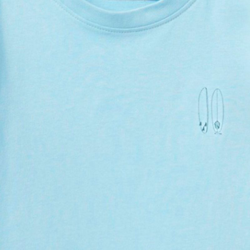 Camiseta-celeste-solido-para-niño-104874869