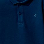Camisa-polo-azul-solido-para-niño-104874900