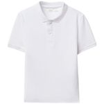 Camisa-polo-blanca-solido-para-niño-104874904
