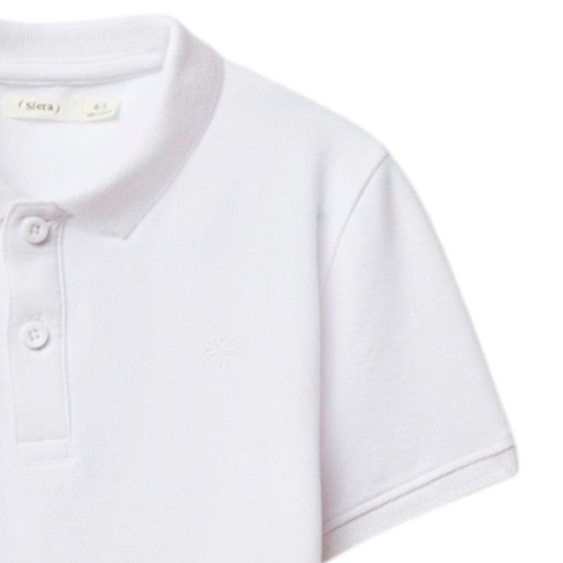 Camisa-polo-blanca-solido-para-niño-104874904