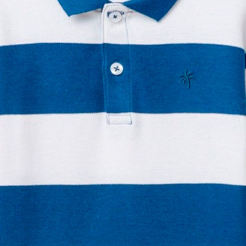 Camisa-polo-bicolor-a-rayas-para-niño-104874932