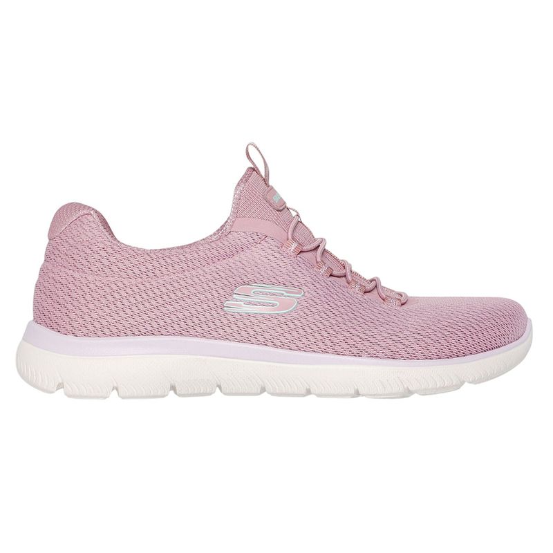 Zapato casual Skechers Summits color rosado para mujer