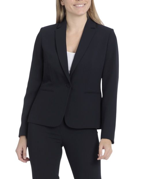 Chaqueta formal Punt Roma negra para mujer