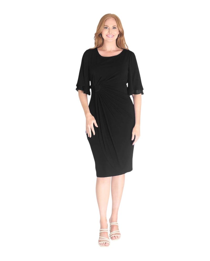 104790658-Vestido-Connected-Apparel-formal-mangas-3-4-para-mujer