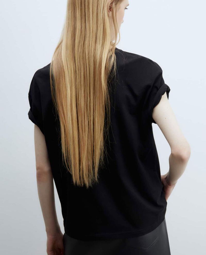 104859550-Camiseta-Sfera-negra-manga-corta-para-mujer