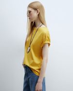 104859554-Camiseta-Sfera-amarilla-manga-corta-para-mujer