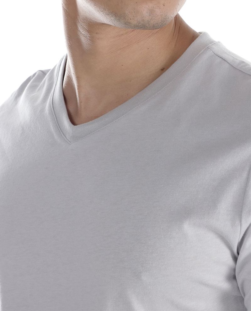 104731513-Camiseta-deportiva-Teammate-gris-solida-para-hombre