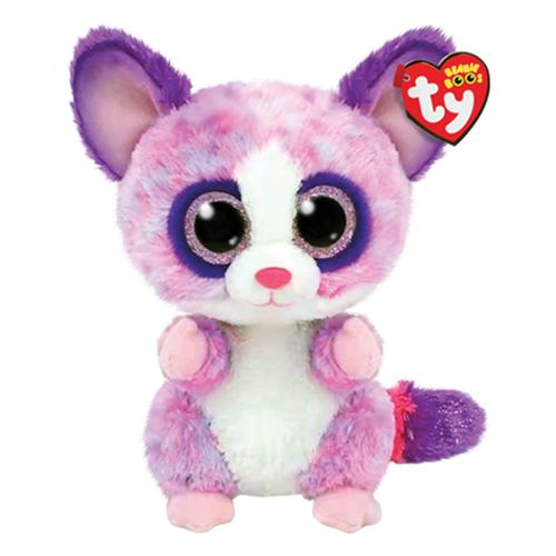 Ty Beanie Boos Becca Lemur Rosado Regular