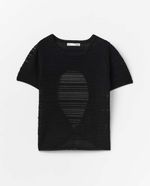 104881630-Blusa-Sfera-casual-negra-manga-corta-para-mujer