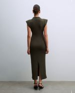 104881638-Vestido-Sfera-midi-verde-mangas-cortas-para-mujer