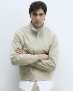 104875599-Chaqueta-bomber-Sfera-beige-solido-para-hombre
