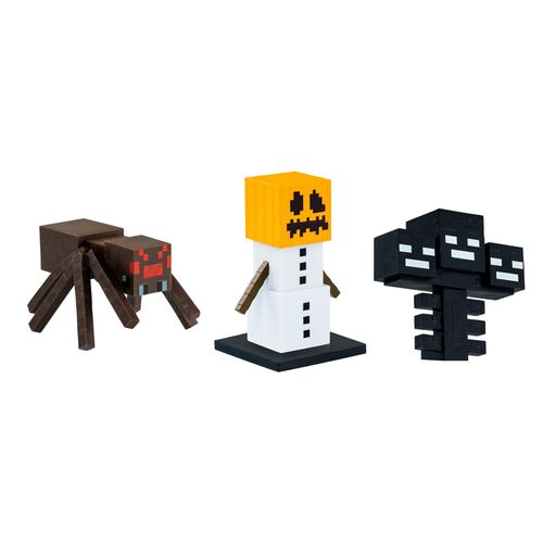 Minecraft Toppeez Pack 4 Figuras 3D Coleccionable 5 cm Surtido 1 Pieza