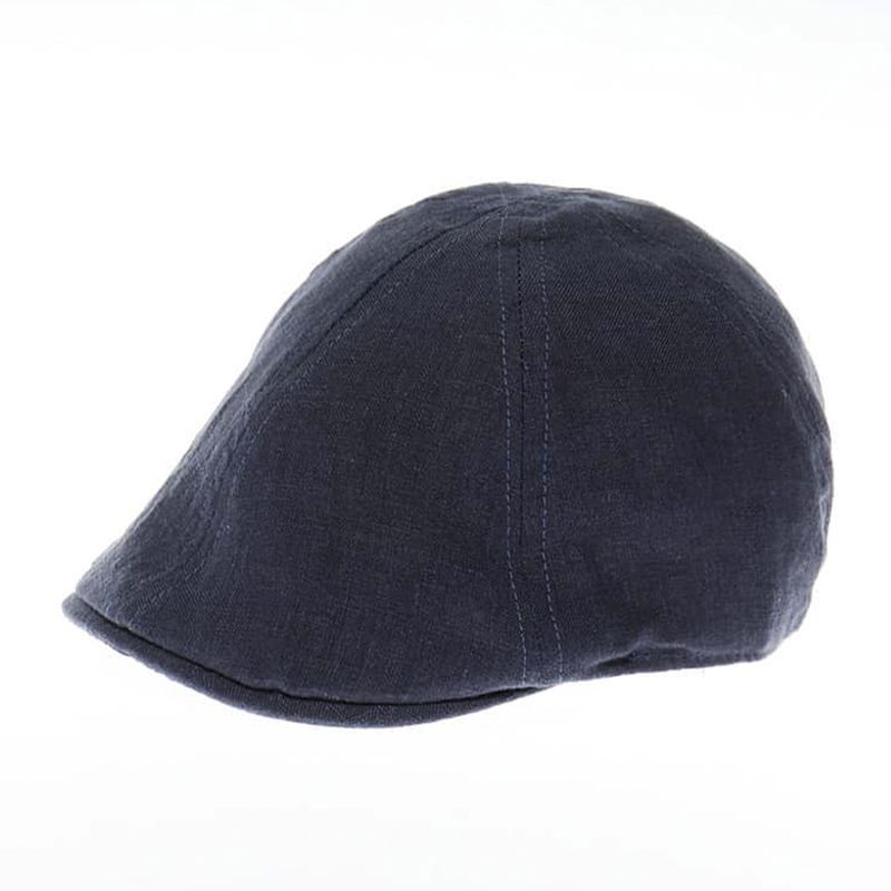 104870752-Boina-de-lino-Sfera-navy-heather-para-hombre