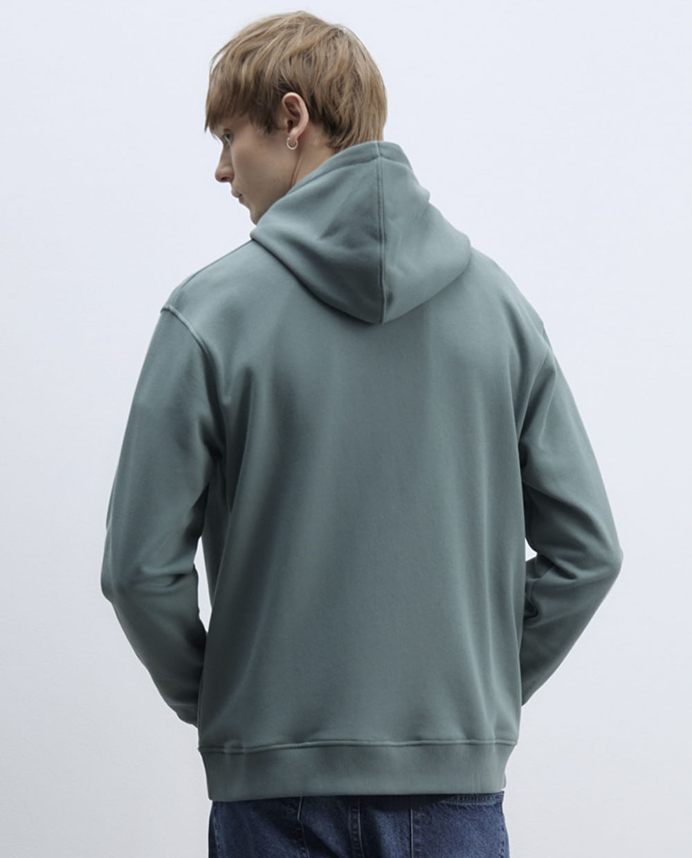 Sudadera Sfera Hombre Online Suéter Hoodie Sfera Verde Bordado