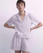 104871835-Pijama-con-short-Sfera-cuadriculada-para-mujer