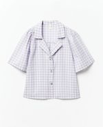 104871835-Pijama-con-short-Sfera-cuadriculada-para-mujer